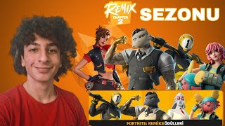 Fortnite Ch2 Remix Battle Passini İnceliyoruz [upl. by Enitsahc]