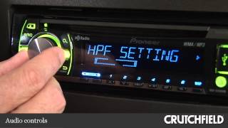 Pioneer DEHX5500HD Car Receiver Demo  Crutchfield Video [upl. by Weylin]