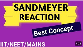 🔥सैंडमायर अभिक्रिया  Sandmeyer reaction in Hindi class 12 chemistry ANKIT KUMAR💯✅ [upl. by Elane]