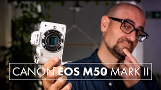 Canon EOS M50 Mark II ¿merece la pena comprarla [upl. by Jordana415]