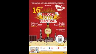 16th Bruges Beer Fest 2024 [upl. by Derag84]