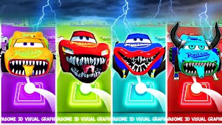 McQueen Eater vs McQueen Eater exe Eater vs Lightning McQueen vs McQueen  Tiles Hop edm rush [upl. by Ferrell379]