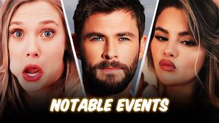 Taylor Swift  Selena Gomez  Leonardo DiCaprio  Chris Hemsworth  Some notable events [upl. by Valerle]