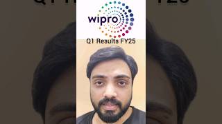 Wipro Share Latest News  Wipro Quarterly Result [upl. by Ramburt]