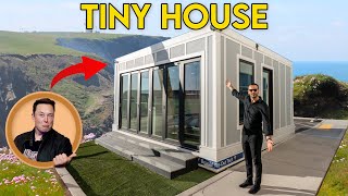 Inside Elon Musks Famous 50000 Tiny Home [upl. by Aggy]