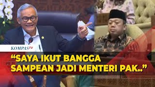 Aria Bima ke Nusron Wahid Saya Ucapkan Selamat Sejak 2014 SamaSama Nunggu Dipanggil Kabinet [upl. by Zandra]