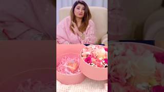 😮Javeriya saoud k Abu ne Kya gift 🎁 DiyaHow to make healthy breakfastshortsyoutubeshortsviral [upl. by Inalan]