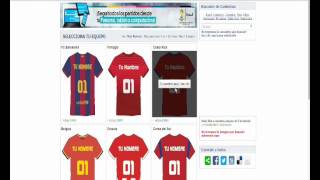 Camisetas Ondapix  Crear camisetas personalizadas con tu nombre online [upl. by Euk]