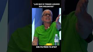 Herrera “¡Los que se toman lugares son violentos”  Sin Filtros T4 167 [upl. by Minardi]