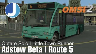 OMSI 2  The Adstow Project  First Looks  Route 5  Optare Solo [upl. by Roane]