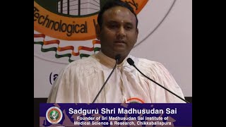 Speech of Sadguru Shri Madusudan Sai VTU 24th Annual Convocation 2024 Part I [upl. by Dietsche]