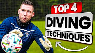 The 4 Diving Techniques Every Goalkeeper Must Know [upl. by Encratia]