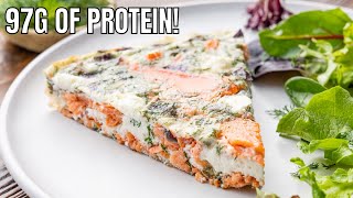 High Protein Breakfast Frittata Recipe [upl. by Kliman931]