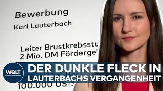 AUFFÄLLIGER LEBENSLAUF VON LAUTERBACH Bei seiner UniBewerbung bleiben Fragen offen  WELT Thema [upl. by Lananna]