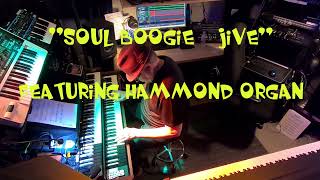 Soul boogie jive Hammond XK3c organ funk [upl. by Ewolram]