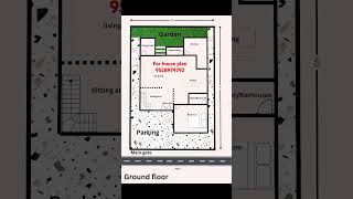 40×48 house plan1bhk viralvideo housedesign home 2dhomedesignplandrawing [upl. by Kappel307]