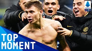 Barella Stunner Wins it for Inter  Inter 21 Hellas Verona  Top Moment  Serie A [upl. by Akahs587]