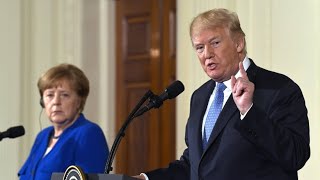 Trump zu Merkel „Wir kriegen Euch schon noch“ [upl. by Jesselyn]