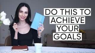 How To Set Goals And Achieve Them A Powerful Technique That Actually Works  Jamila Musayeva [upl. by Brass]