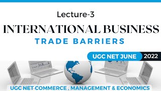 Barriers in International Trade  Tariff Barriers and Non Tariff Barriers  International Business [upl. by Xuagram]