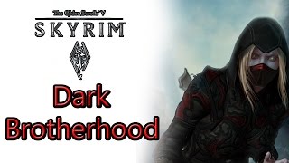 SKYRIM  Como entrar na guilda dos assassinos Dark Brotherhood  Gameplay lets play [upl. by Dawkins]