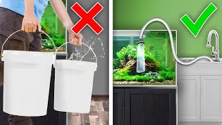 10 Ways To Make Keeping Aquariums Easy [upl. by Fregger797]