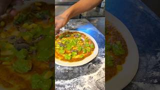 Pesto chicken pizza making🔥🥰how to make a 🍕🔥  pizza shorts [upl. by Grimona674]