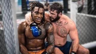 High level sparring rounds in London [upl. by Asiret529]