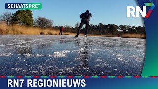 Schaatspret in de regio  RN7 REGIONIEUWS [upl. by Ellenrahc891]