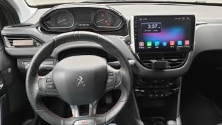 Como conectar apple CARPLAY Iphone na mídia do novo peugeot 208 [upl. by Arrais]