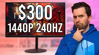 I Paid 300 For This 1440p 240Hz Monitor  Acer XV272U W2 Review [upl. by Cirone]