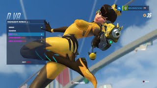 Overwatch Skin Spotlight  Dva  Bva [upl. by Pouncey42]