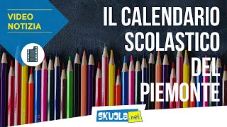 Calendario scolastico Piemonte 202021 tutto quello da sapere [upl. by Iaka]