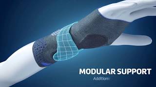 Thuasne  Ligaflex® Action flexible wrist stabilising brace [upl. by Wadesworth41]