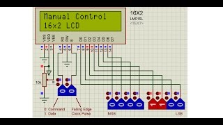 Alphanumeric LCD Manual Control [upl. by Prudy640]