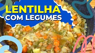 LENTILHA com LEGUMES🥕🥔🍵 [upl. by Dirtsa]