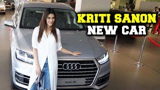 Kriti Sanon Taking The Delivery Of Her New Audi Q7 Car [upl. by Drucilla]