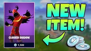 NEW CLOAKED SHADOW SKIN GAMEPLAY  Fortnite Battle Royale Live [upl. by Kriss]