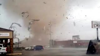 Intense EF3 Tornado  Jonesboro Arkansas  Mar 28 2020 [upl. by Belayneh]