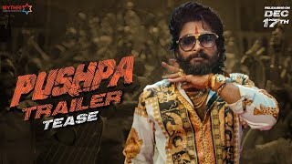 Pushpa Trailer Tease  Allu Arjun  Pushpa  Rashmika  Fahadh Faasil  DSP  Sukumar  17th Dec [upl. by Gaidano589]