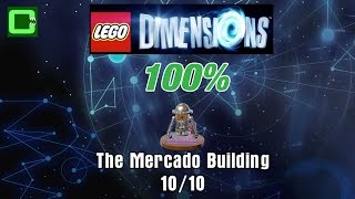 The Mercado Building  All Minikits  Rescue  Ghostbusters 2016 Story Pack  Lego Dimensions [upl. by Surdna]