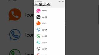 How to change Gb whatsapp App Icon and App Name in any Android Mobile shorts gbwhatsapp youtube [upl. by Arramahs]