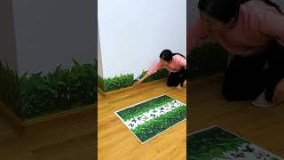 Interior decoration 3D wall stickers Selfadhesive wallpaper waterproof and oilproof3d part 9 [upl. by Isadora]