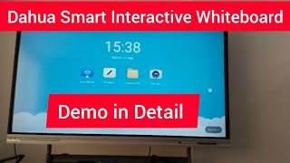 Dahua DeepHub Demostration Video  Best smart board  Interactive panel Demo [upl. by Nylavad]