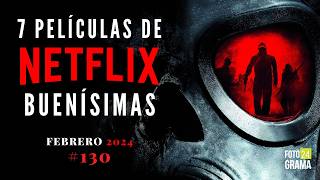 ¿No sabes qué ver 7 Buenas Películas Atrapantes en NETFLIX  Fotograma 24 con David Arce [upl. by Reiniar]