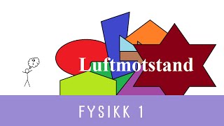 Fysikk med Eivind ep 17  Luftmotstand Fysikk 1 [upl. by Soni]