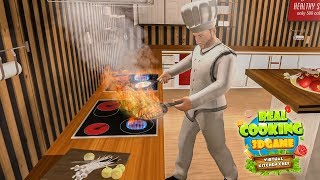 Real Cooking Game 3D  Virtual Kitchen Chef Android GamePlay Trailer [upl. by Bazil]