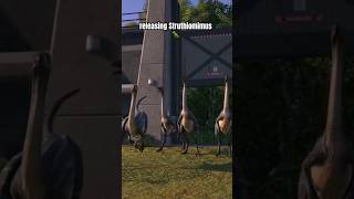 Releasing Struthiomimus Dinosaur🦖 amazing spices jurassicworldevolution2 dinosaur gameplay wwe [upl. by Alurd]