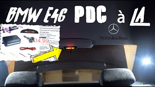 BMW E46  Park Distance Control nachrüsten Rückfahrwarner Einparkhilfe DIY PDC 2021 [upl. by Issac]