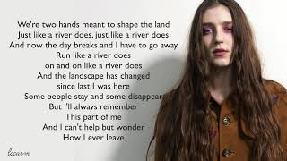 Birdy  Just Like A River Does Lyrics Video [upl. by Ruperto375]